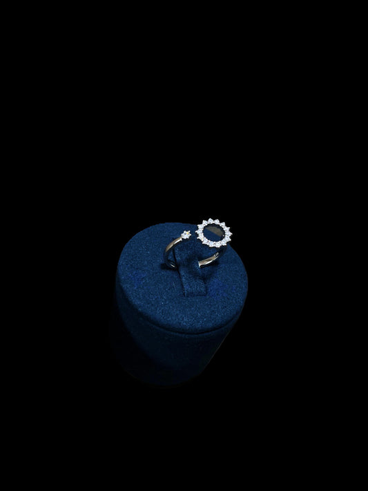 Funkelndes Zahnrad Ring