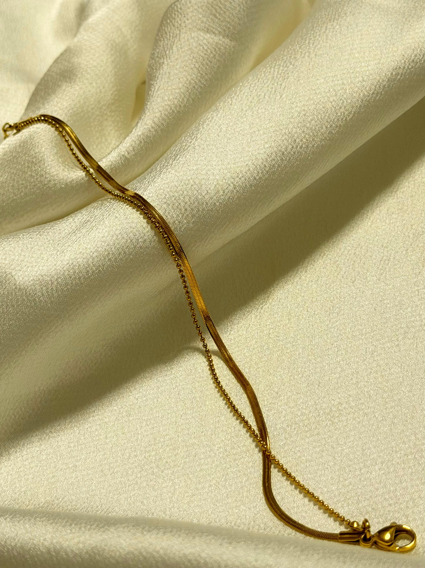 Simples Zwei-Reihen Armband